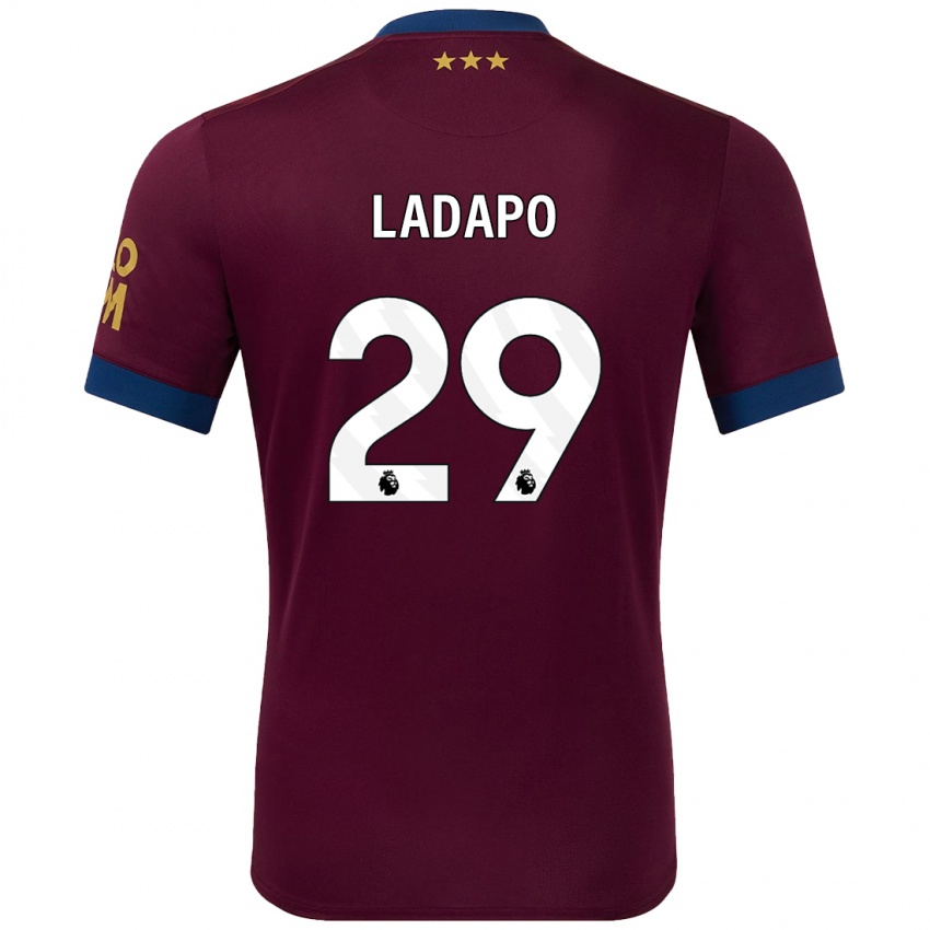 Bambino Maglia Freddie Ladapo #29 Marrone Kit Gara Away 2024/25 Maglietta