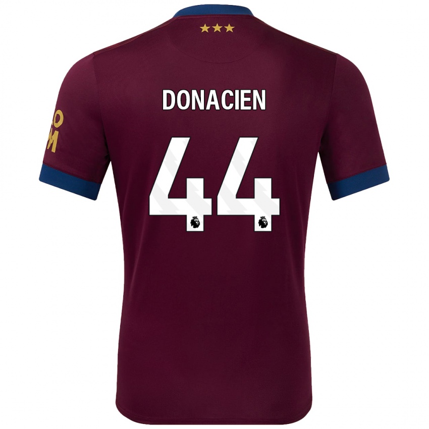 Bambino Maglia Janoi Donacien #44 Marrone Kit Gara Away 2024/25 Maglietta