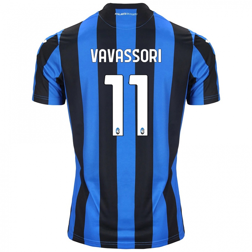 Uomo Maglia Dominic Vavassori #11 Blu Nero Kit Gara Home 2024/25 Maglietta