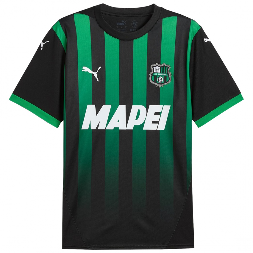 Uomo Maglia Peter Piccolo #0 Nero Verde Scuro Kit Gara Home 2024/25 Maglietta