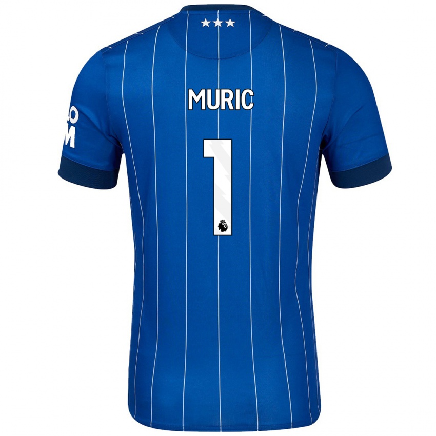 Uomo Maglia Arijanet Muric #1 Blu Navy Kit Gara Home 2024/25 Maglietta