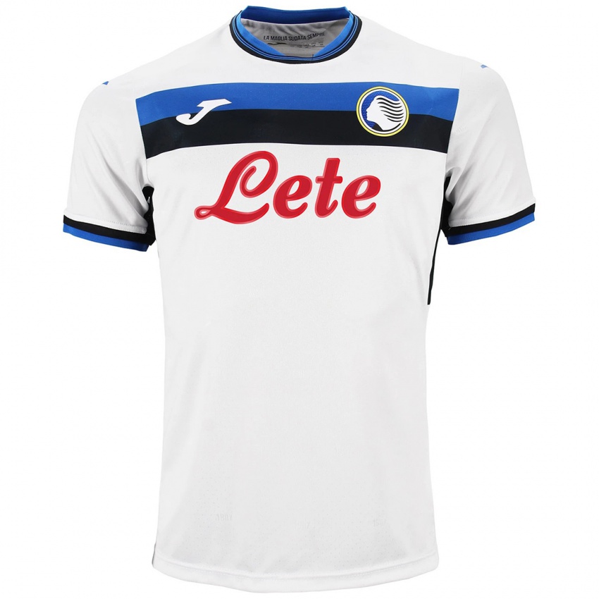 Uomo Maglia Federico Marrone #0 Bianco Kit Gara Away 2024/25 Maglietta