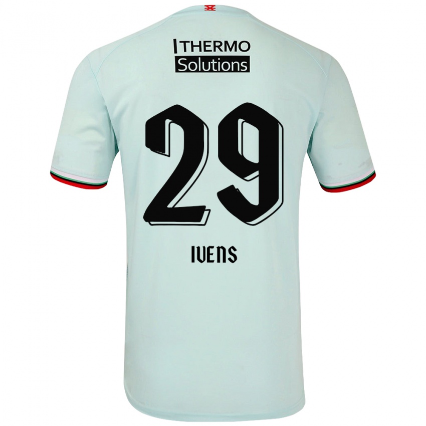 Uomo Maglia Rose Ivens #29 Verde Chiaro Kit Gara Away 2024/25 Maglietta