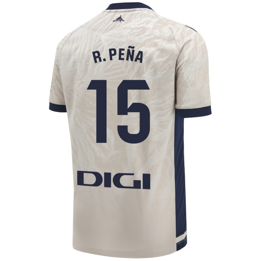 Uomo Maglia Ruben Pena #15 Grigio Chiaro Kit Gara Away 2024/25 Maglietta