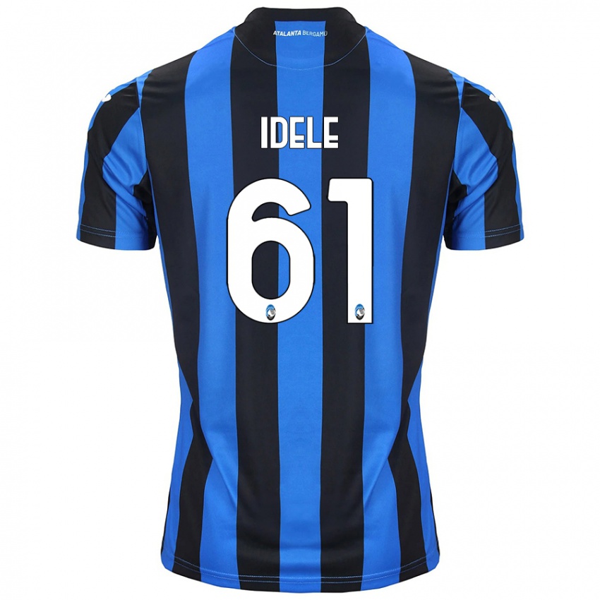 Donna Maglia Javison Idele #61 Blu Nero Kit Gara Home 2024/25 Maglietta