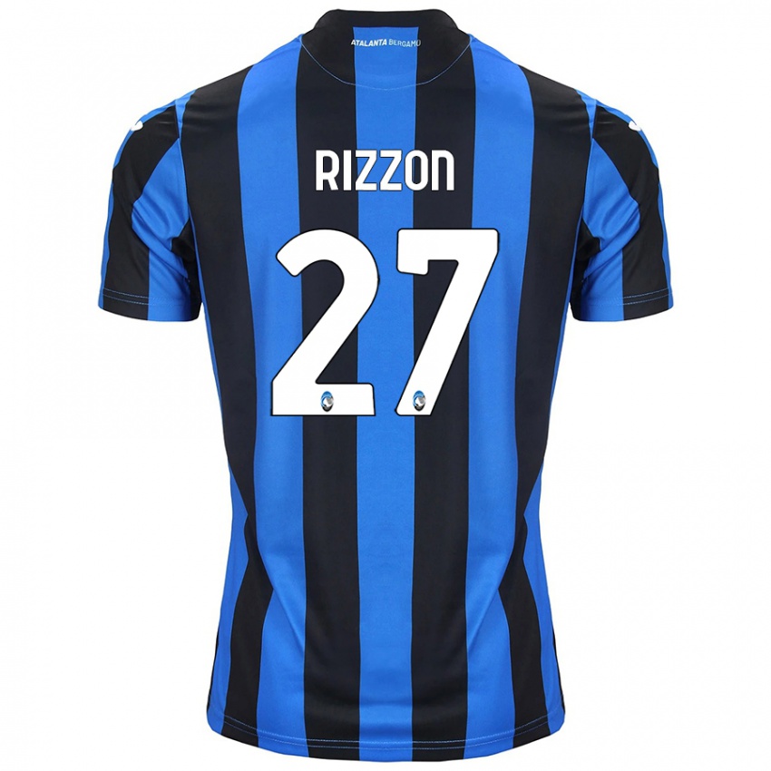 Donna Maglia Giulia Rizzon #27 Blu Nero Kit Gara Home 2024/25 Maglietta