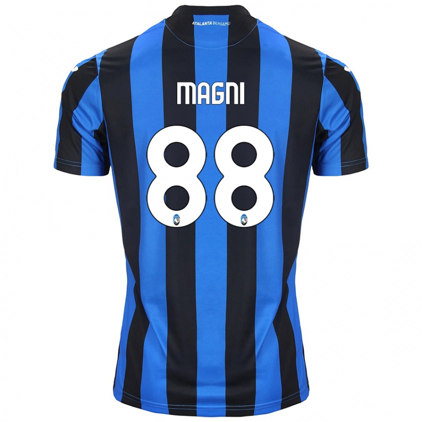 Donna Maglia Gloria Magni #88 Blu Nero Kit Gara Home 2024/25 Maglietta