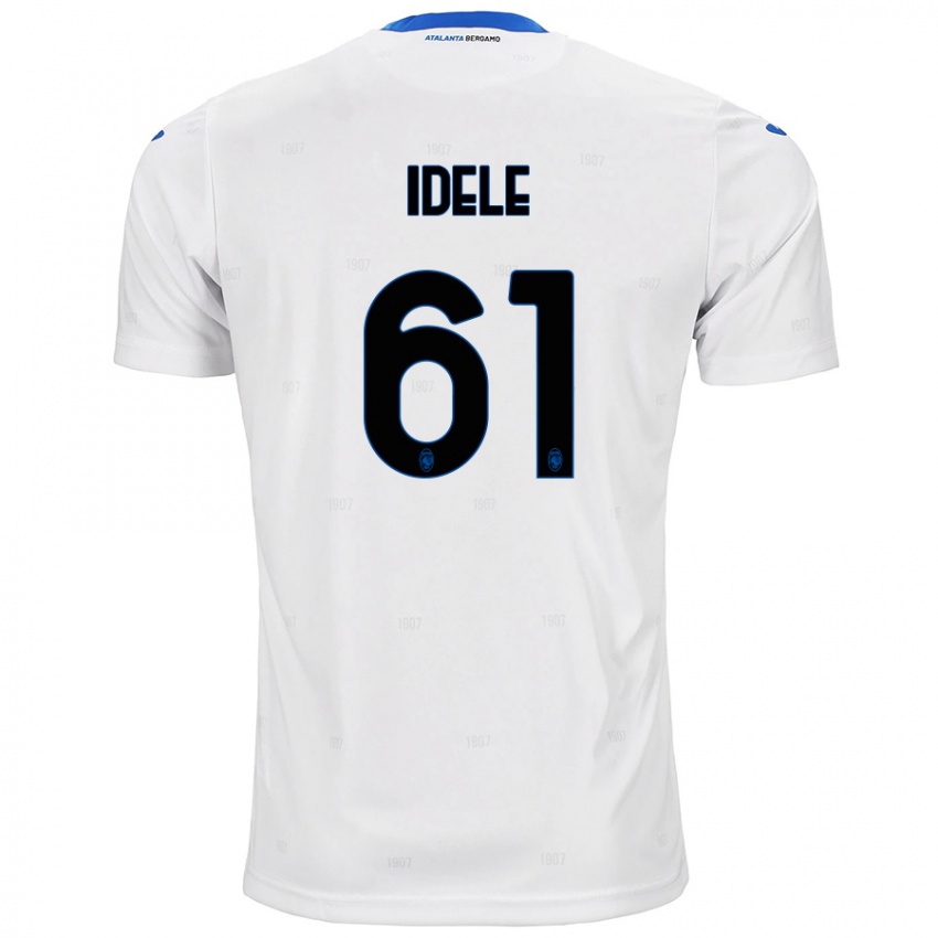 Donna Maglia Javison Idele #61 Bianco Kit Gara Away 2024/25 Maglietta