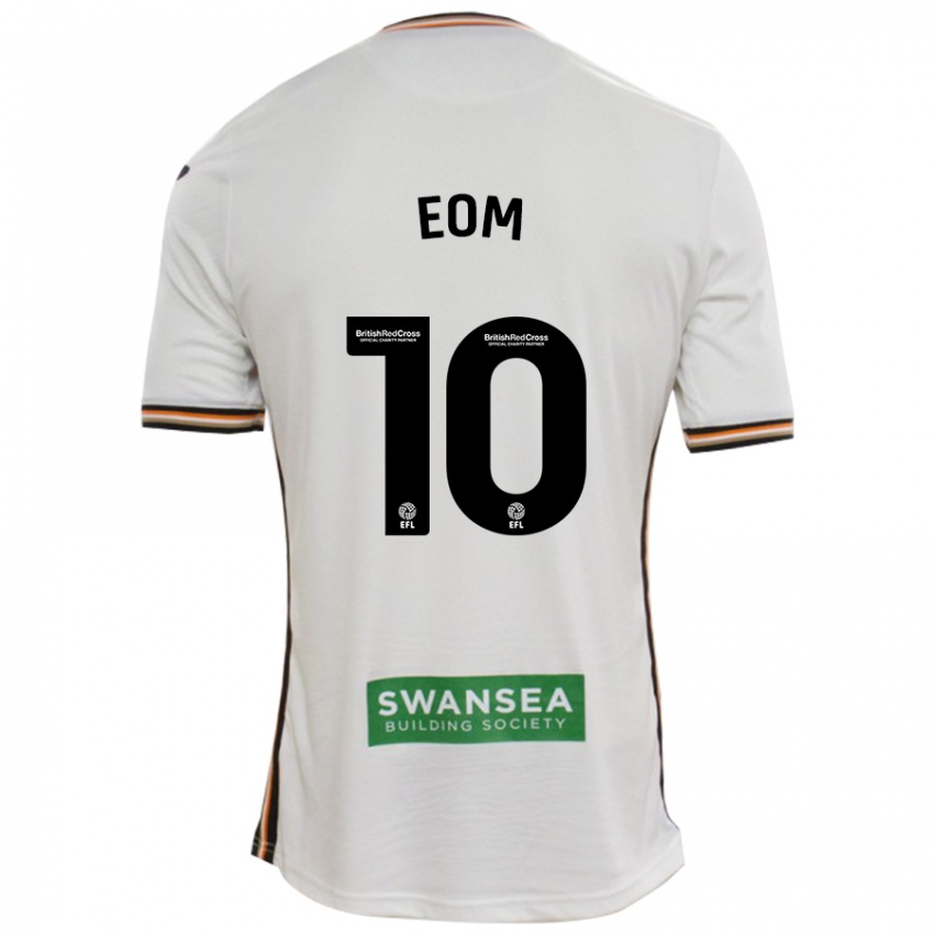 Bambino Maglia Ji-Sung Eom #10 Bianco Kit Gara Home 2024/25 Maglietta