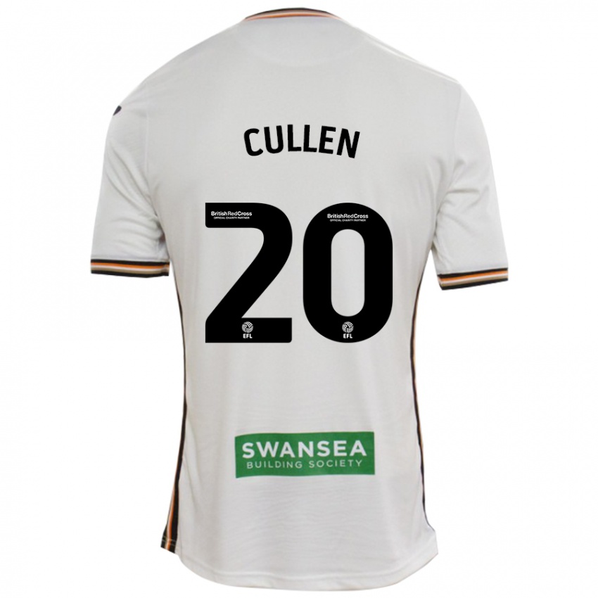 Bambino Maglia Liam Cullen #20 Bianco Kit Gara Home 2024/25 Maglietta