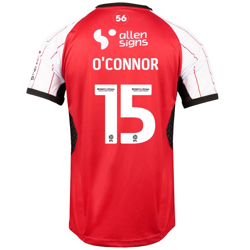 Bambino Maglia Paudie O'connor #15 Bianco Kit Gara Home 2024/25 Maglietta