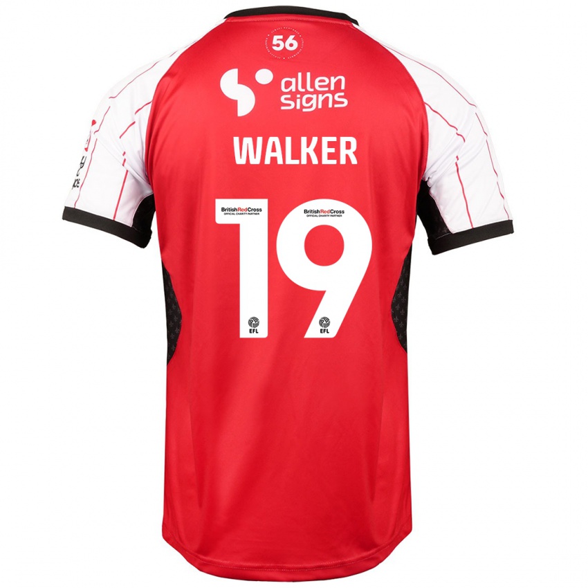 Bambino Maglia Tyler Walker #19 Bianco Kit Gara Home 2024/25 Maglietta