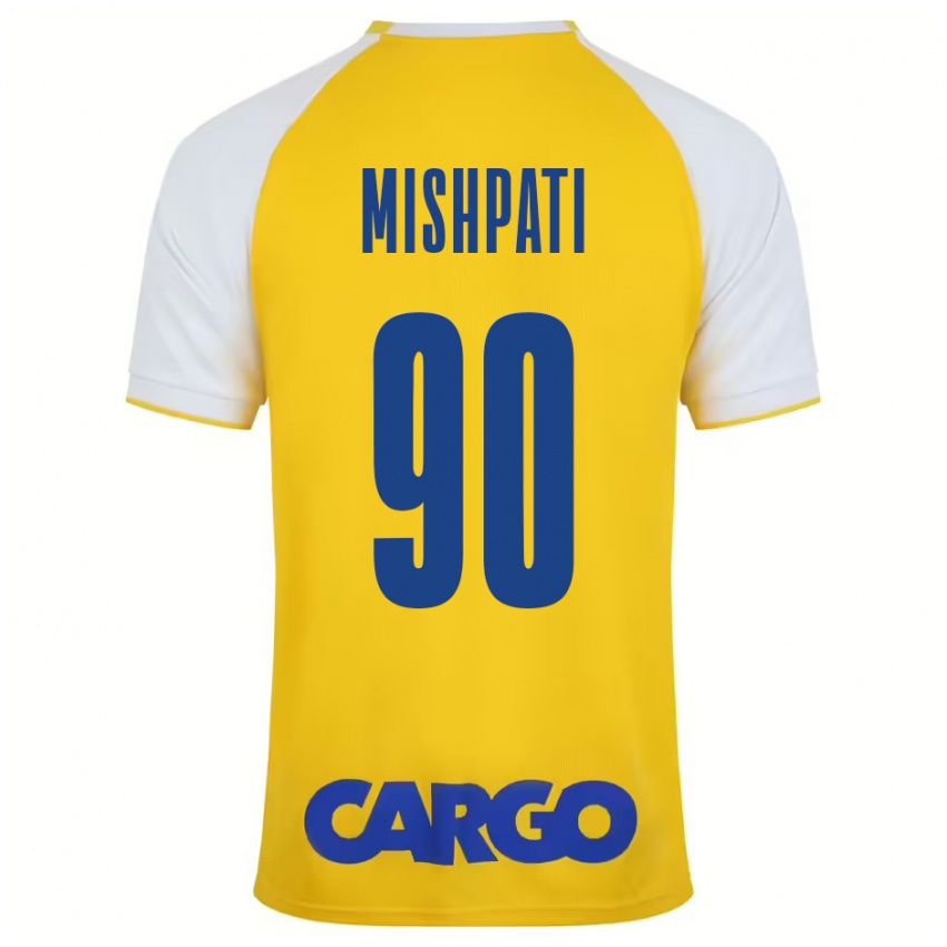 Bambino Maglia Roi Mishpati #90 Giallo Bianco Kit Gara Home 2024/25 Maglietta