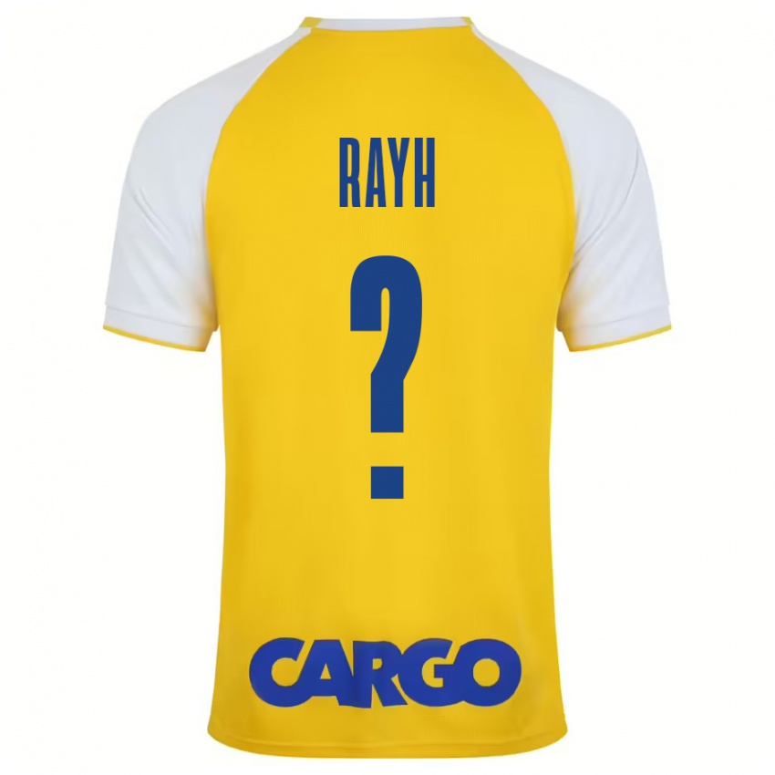 Bambino Maglia Guy Rayh #0 Giallo Bianco Kit Gara Home 2024/25 Maglietta