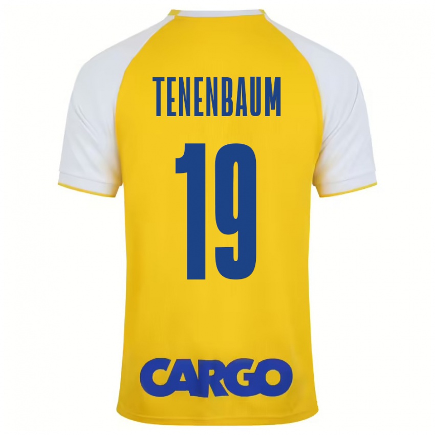 Bambino Maglia Daniel Tenenbaum #19 Giallo Bianco Kit Gara Home 2024/25 Maglietta