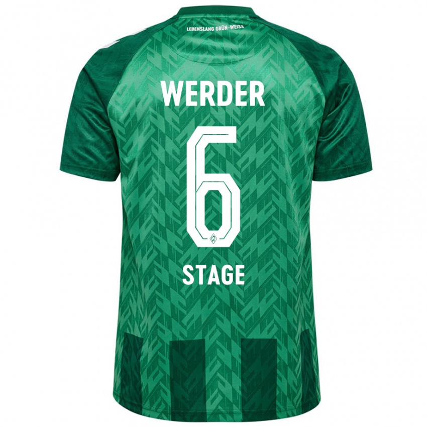 Bambino Maglia Jens Stage #6 Verde Kit Gara Home 2024/25 Maglietta