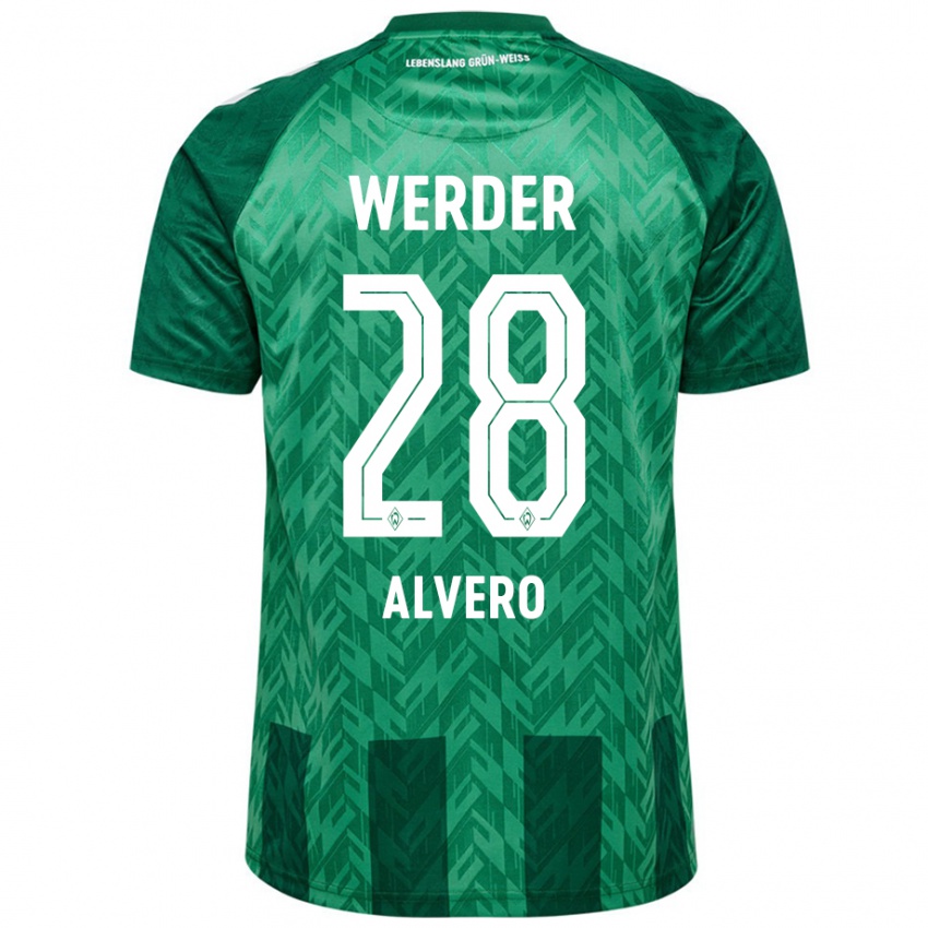 Bambino Maglia Skelly Alvero #28 Verde Kit Gara Home 2024/25 Maglietta