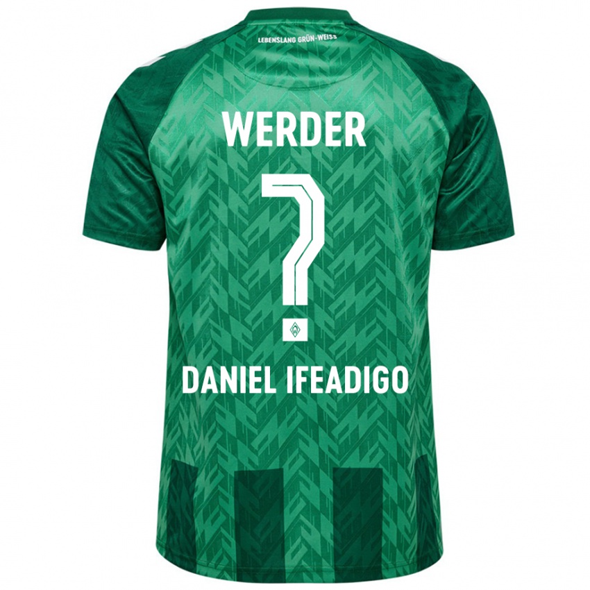 Bambino Maglia Kamsiyonna Daniel Ifeadigo #0 Verde Kit Gara Home 2024/25 Maglietta