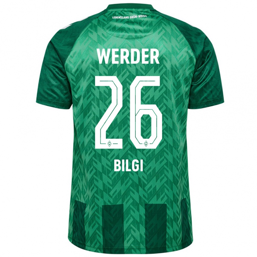 Bambino Maglia Süleyman Bilgi #26 Verde Kit Gara Home 2024/25 Maglietta