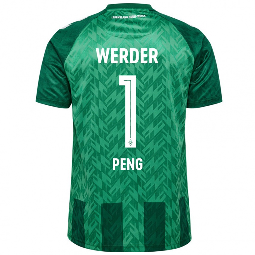 Bambino Maglia Livia Peng #1 Verde Kit Gara Home 2024/25 Maglietta