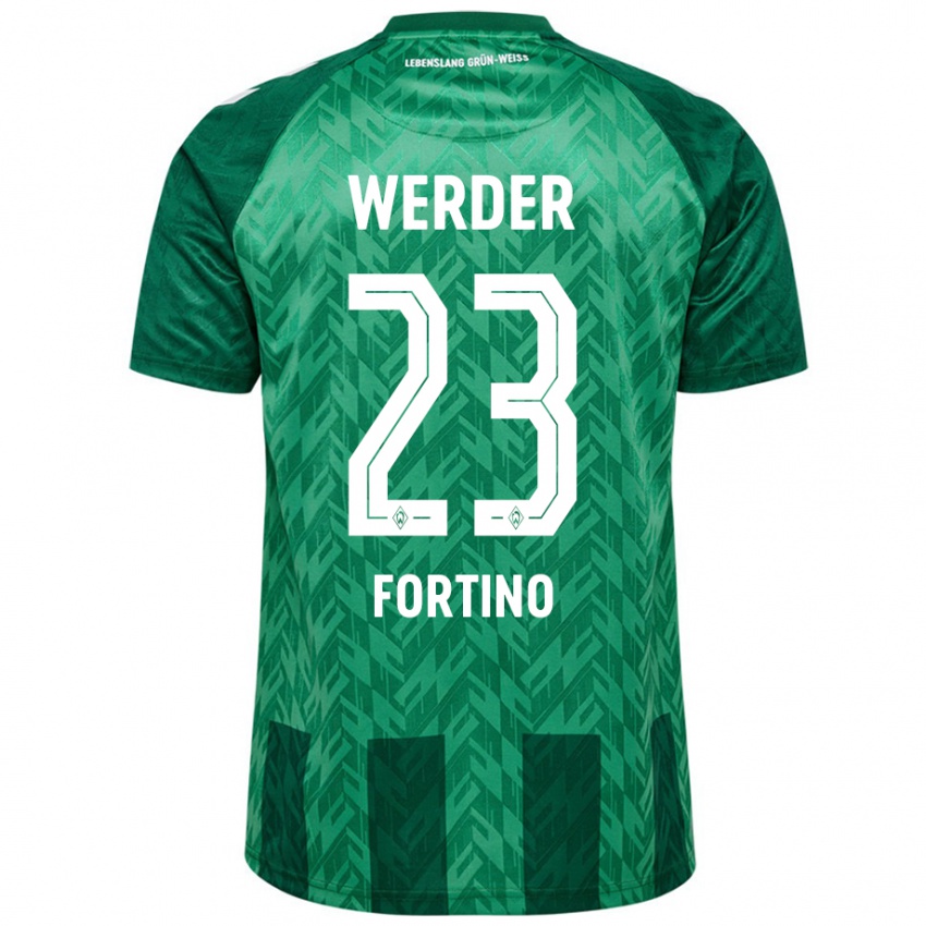 Bambino Maglia Pierro Miguel Fortino #23 Verde Kit Gara Home 2024/25 Maglietta