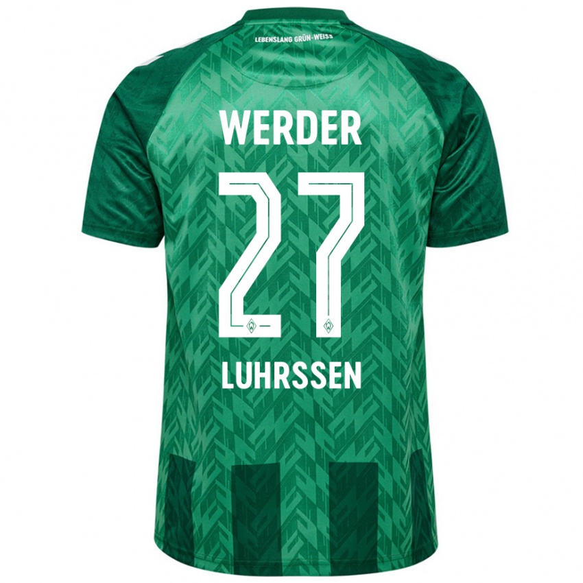 Bambino Maglia Nina Luhrssen #27 Verde Kit Gara Home 2024/25 Maglietta