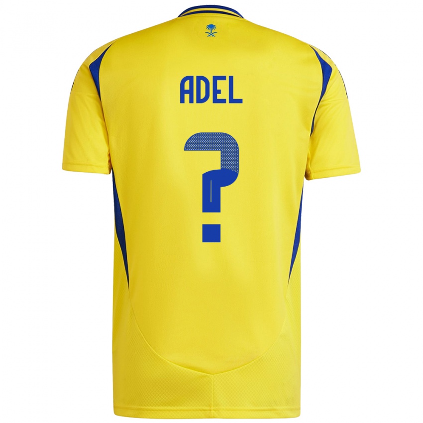 Bambino Maglia Aida Adel #0 Giallo Blu Kit Gara Home 2024/25 Maglietta