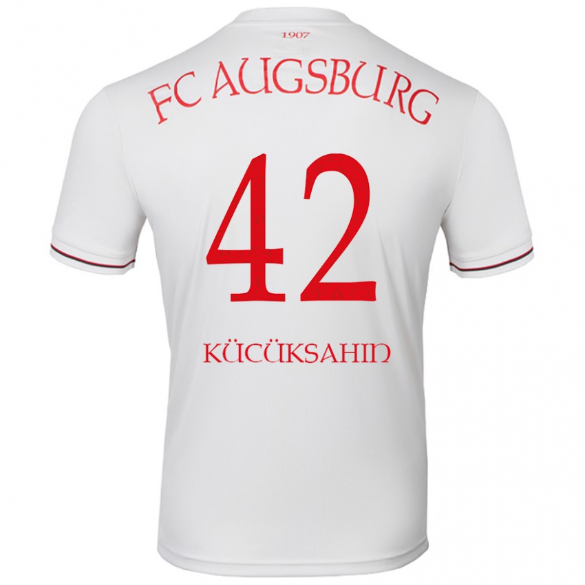 Bambino Maglia Mahmut Kücüksahin #42 Bianco Kit Gara Home 2024/25 Maglietta