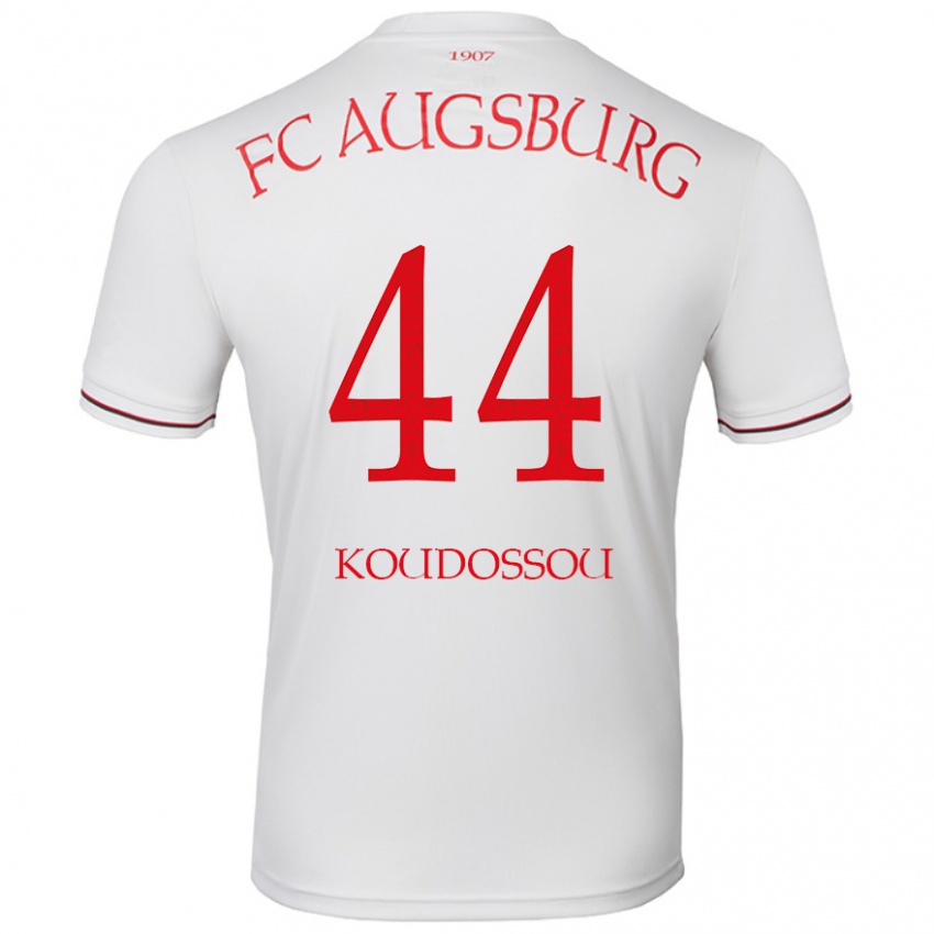 Bambino Maglia Henri Koudossou #44 Bianco Kit Gara Home 2024/25 Maglietta