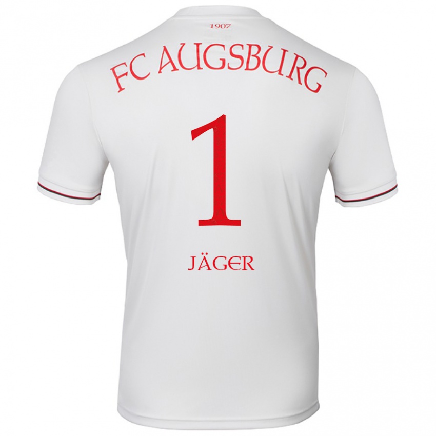 Bambino Maglia Tobias Jäger #1 Bianco Kit Gara Home 2024/25 Maglietta