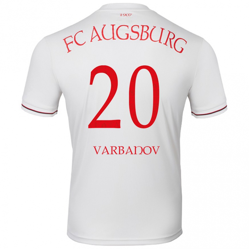 Bambino Maglia Svetoslav Varbanov #20 Bianco Kit Gara Home 2024/25 Maglietta