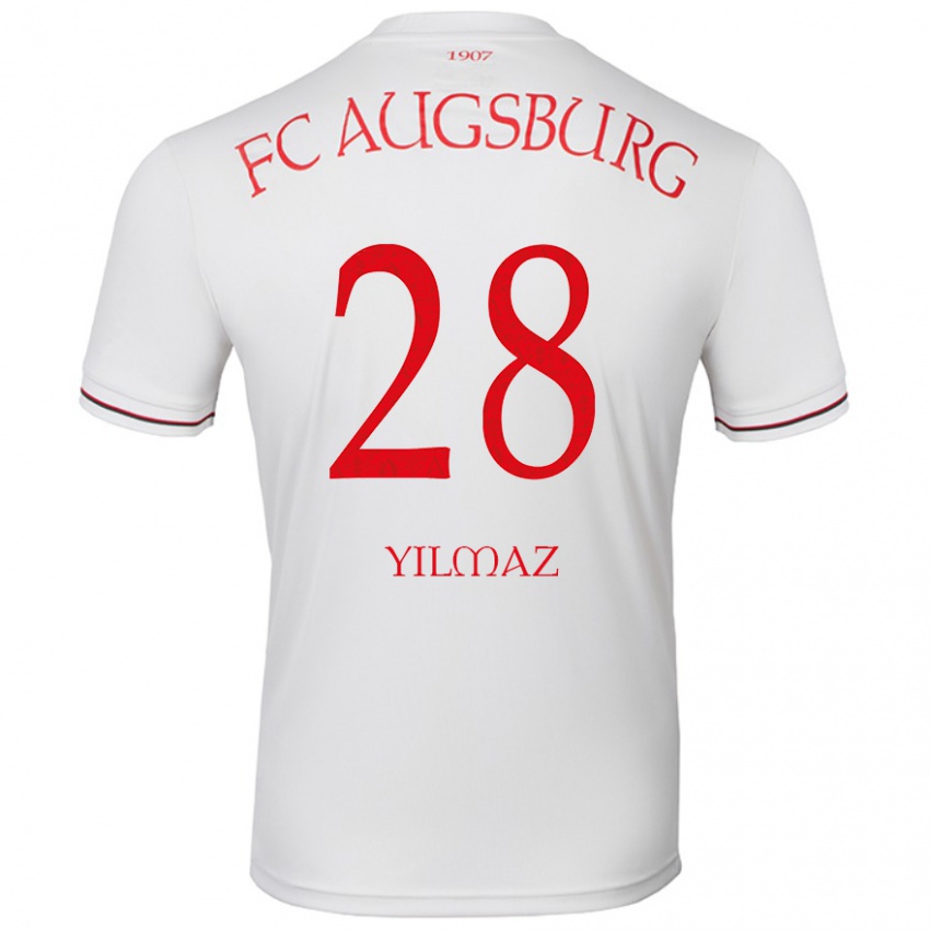 Bambino Maglia Tuna Yilmaz #28 Bianco Kit Gara Home 2024/25 Maglietta