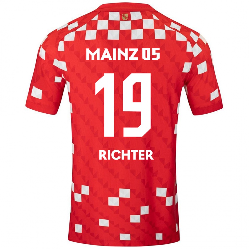 Bambino Maglia Marc Richter #19 Bianco Rosso Kit Gara Home 2024/25 Maglietta