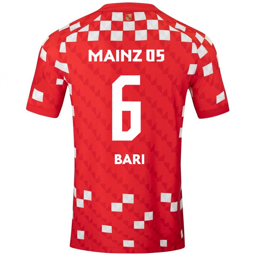 Bambino Maglia Lorena Bari #6 Bianco Rosso Kit Gara Home 2024/25 Maglietta