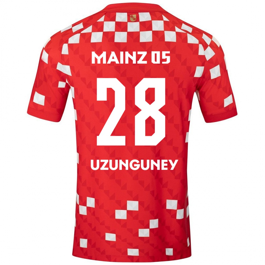 Bambino Maglia Ebru Uzungüney #28 Bianco Rosso Kit Gara Home 2024/25 Maglietta