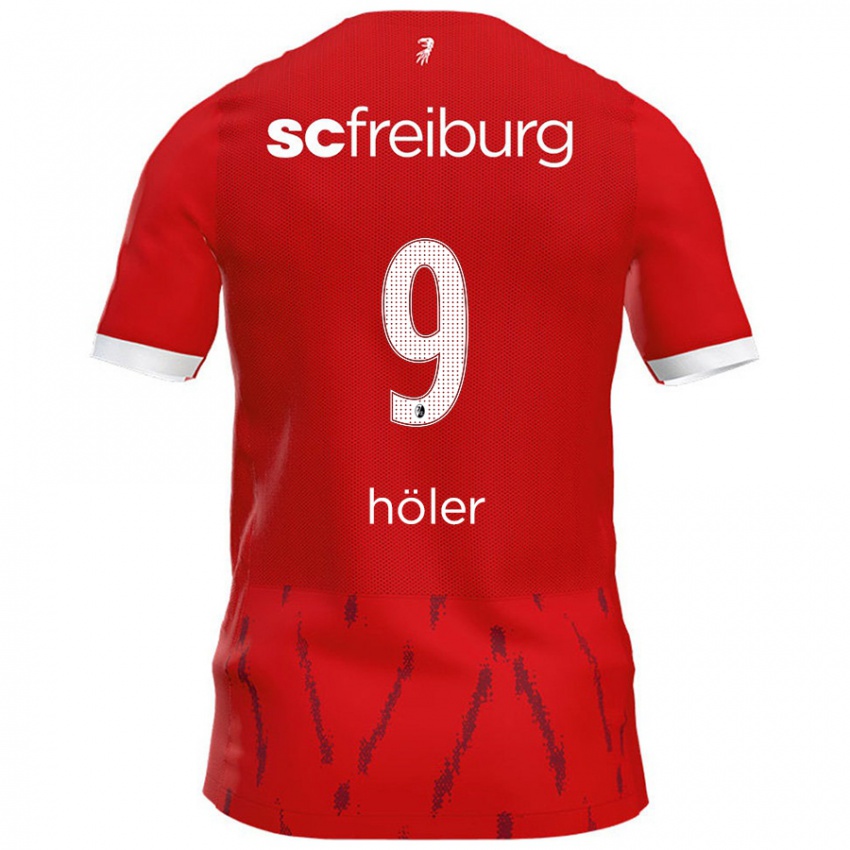 Bambino Maglia Lucas Höler #9 Rosso Kit Gara Home 2024/25 Maglietta