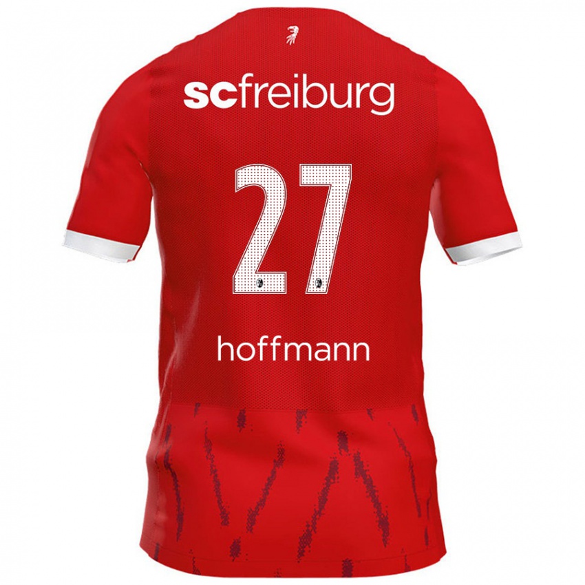 Bambino Maglia Giovanna Hoffmann #27 Rosso Kit Gara Home 2024/25 Maglietta