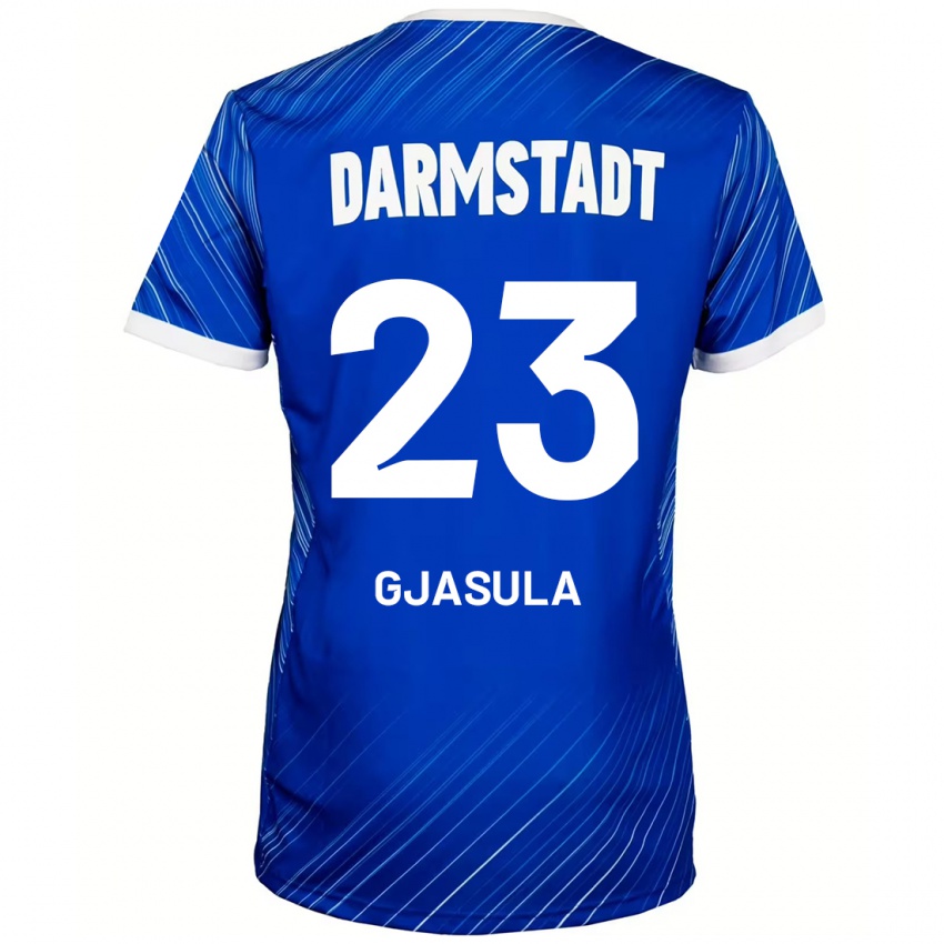 Bambino Maglia Klaus Gjasula #23 Blu Bianco Kit Gara Home 2024/25 Maglietta