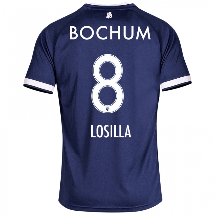 Bambino Maglia Anthony Losilla #8 Blu Scuro Kit Gara Home 2024/25 Maglietta