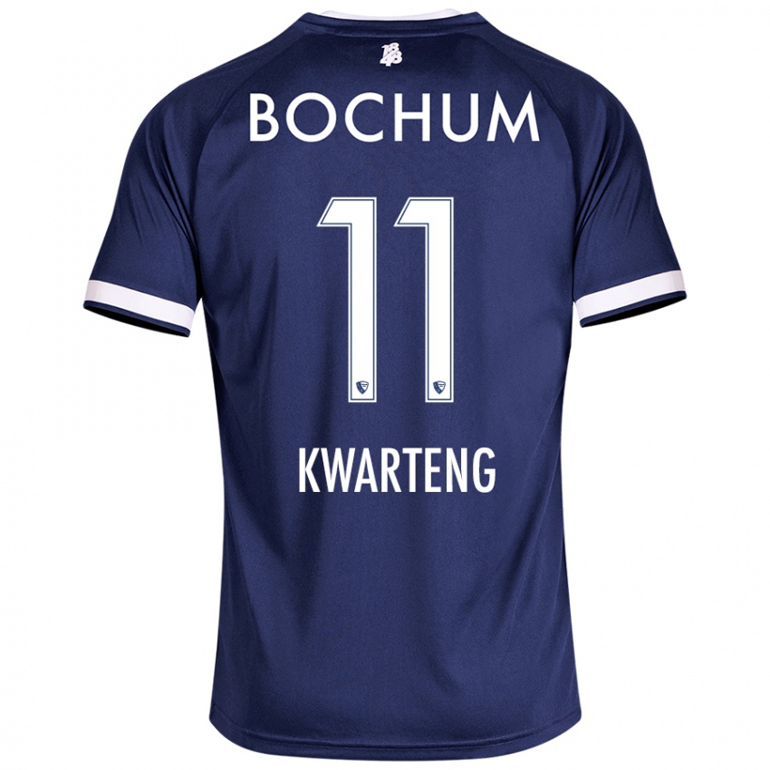 Bambino Maglia Moritz-Broni Kwarteng #11 Blu Scuro Kit Gara Home 2024/25 Maglietta