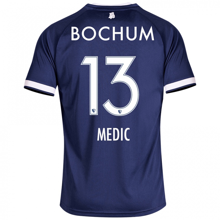 Bambino Maglia Jakov Medic #13 Blu Scuro Kit Gara Home 2024/25 Maglietta