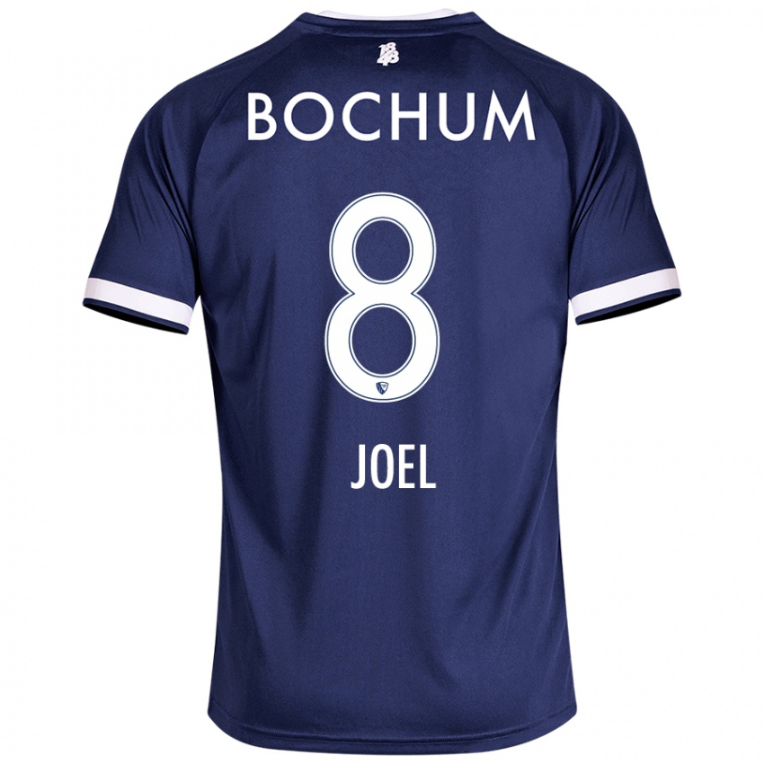 Bambino Maglia Nico Joel #8 Blu Scuro Kit Gara Home 2024/25 Maglietta