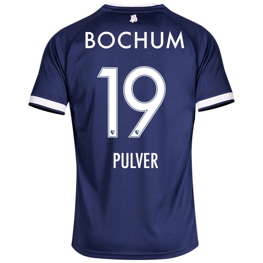 Bambino Maglia Nico Pulver #19 Blu Scuro Kit Gara Home 2024/25 Maglietta