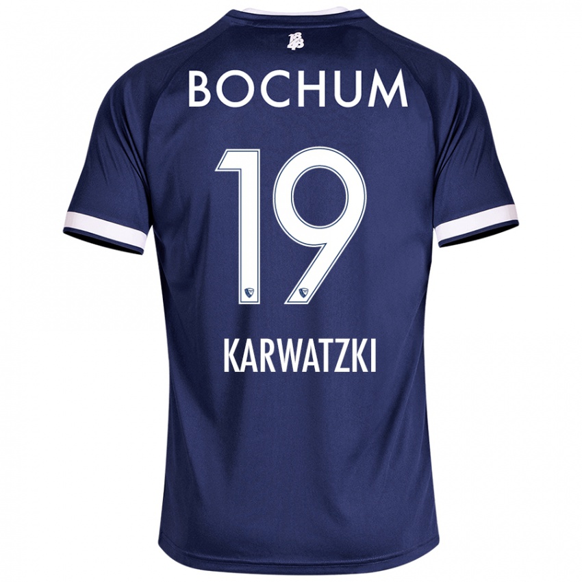 Bambino Maglia Lucy Karwatzki #19 Blu Scuro Kit Gara Home 2024/25 Maglietta