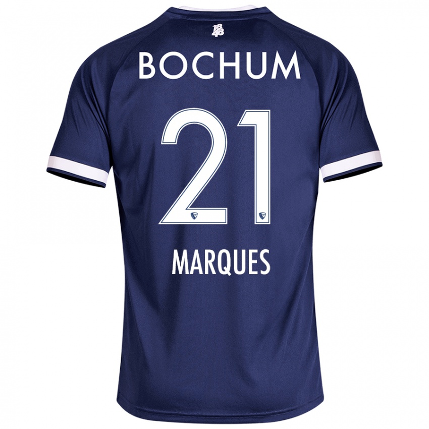 Bambino Maglia Anna Marques #21 Blu Scuro Kit Gara Home 2024/25 Maglietta