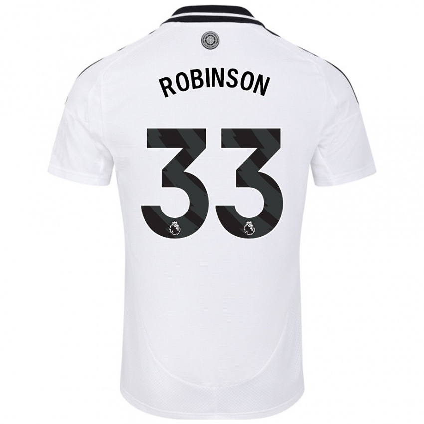 Bambino Maglia Antonee Robinson #33 Bianco Kit Gara Home 2024/25 Maglietta