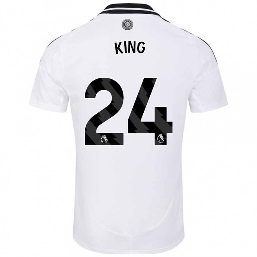 Bambino Maglia Joshua King #24 Bianco Kit Gara Home 2024/25 Maglietta