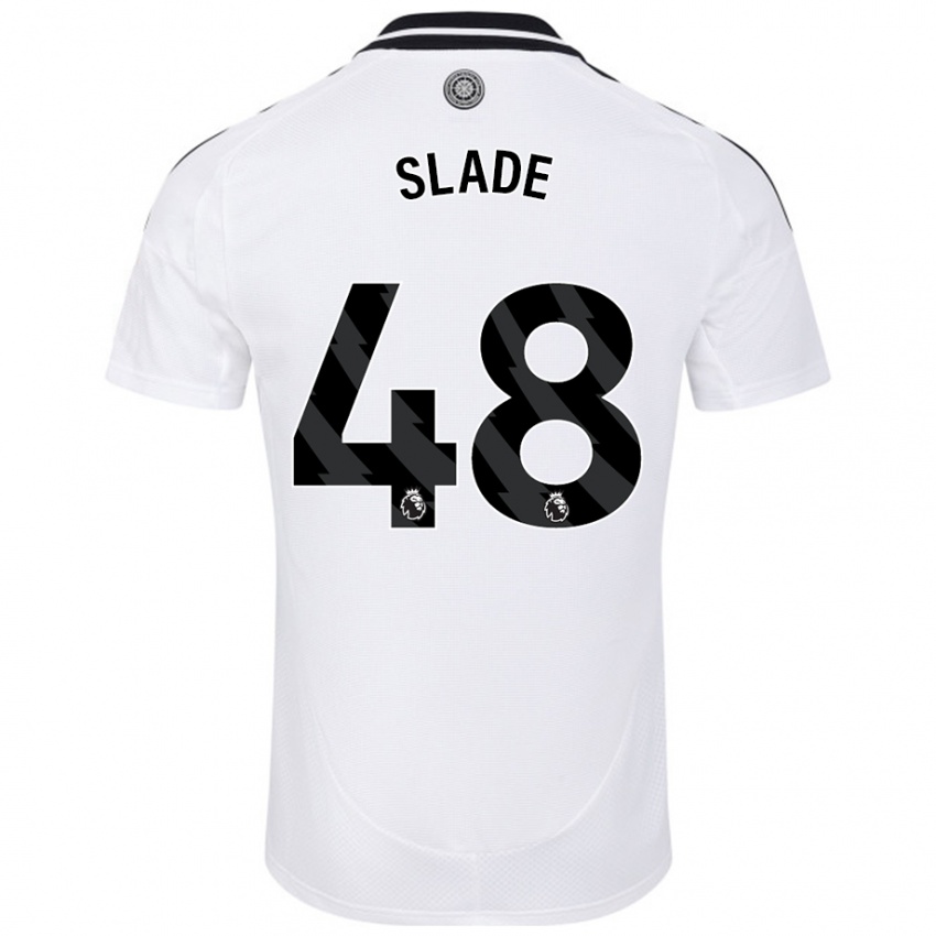 Bambino Maglia Bradley Slade #48 Bianco Kit Gara Home 2024/25 Maglietta