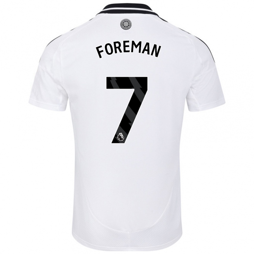 Bambino Maglia Tia Foreman #7 Bianco Kit Gara Home 2024/25 Maglietta