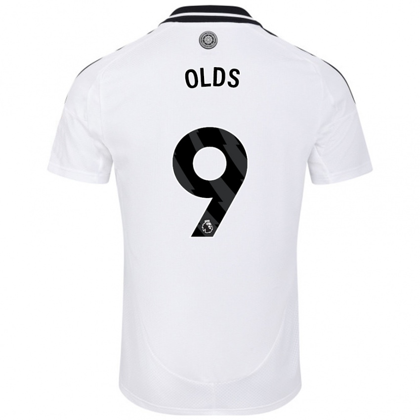 Bambino Maglia Ellie Olds #9 Bianco Kit Gara Home 2024/25 Maglietta